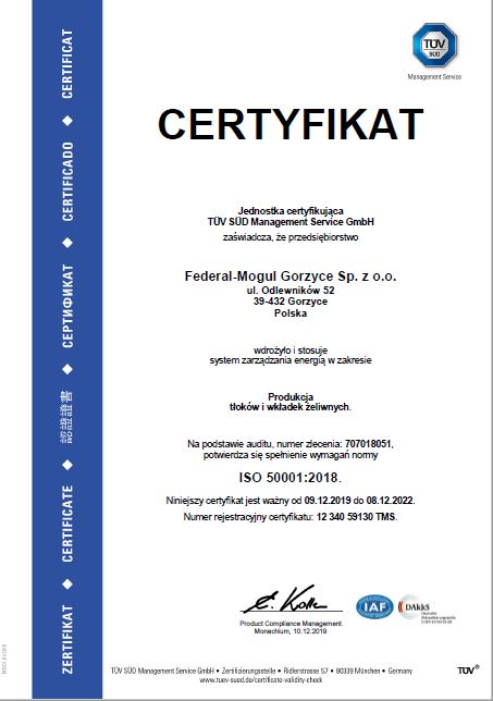 ISO 50001 2018