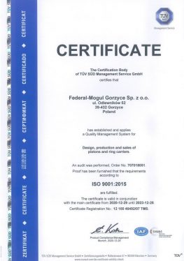 ISO 9001 2015