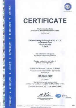 ISO 9001 2015